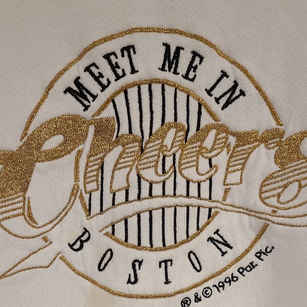 Vintage 1996 Cheers Meet Me In Boston Crewneck